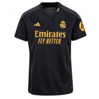 Camisa de Futebol Real Madrid Kylian Mbappe #9 Equipamento Alternativo 2023-24 Manga Curta